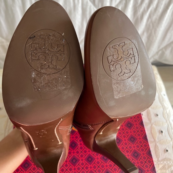 Almond Tory Burch booties - Picture 4 of 5
